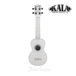 Kala Waterman Seaglass Collection Soprano Ukulele 21-Inch – Transparent Frosted Glass - Image 2