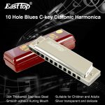 East Top T10 Diatonic Blues Harmonica