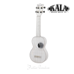Kala Waterman Seaglass Collection Soprano Ukulele 21-Inch – Transparent Frosted Glass - Image 3