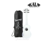 Kala Waterman Seaglass Collection Soprano Ukulele 21-Inch – Transparent Frosted Glass - Image 4