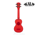 Kala Waterman Seaglass Collection Soprano Ukulele 21-Inch – Transparent Maritime Red - Image 4