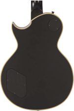 Vintage V100 VMX Series – Satin Black Electric Guitar - Image 5