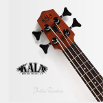 Kala Nomad Acoustic-Electric U-Bass Ukulele – Natural Mahogany Satin Finish - Image 6