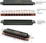 East Top T008K Diatonic Blues Harmonica - Image 5