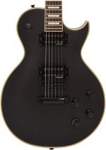 Vintage V100 VMX Series – Satin Black Electric Guitar - Image 4