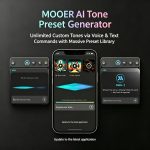 MOOER SD10i AI Intelligent Practice Guitar Amplifier - Image 3