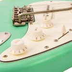 Vintage V6 ICON Electric Guitar – Distressed Ventura Green - Image 7