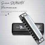 Swan Diatonic Blues Harmonica 10-Hole Standard Series (Model: SW1020) - Image 2