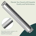Swan Tremolo Harmonica 24-Hole Standard Series (Model: SW24) - Image 6