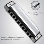 Swan Diatonic Blues Harmonica 10-Hole Standard Series (Model: SW1020) - Image 6
