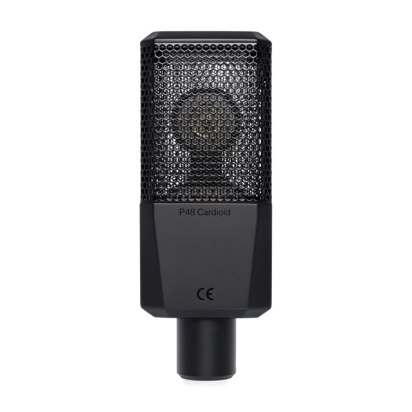 Lewitt LCT 240 PRO Condenser Microphone Shock Mount, Magnetic Pop Filter and Windscreen, Black (Vocal Set)