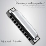 Swan Diatonic Blues Harmonica 10-Hole Standard Series (Model: SW1020) - Image 7