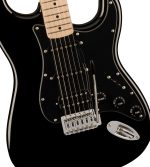 Fender Squier Sonic Stratocaster HSS Electric Guitar BLK - Image 4