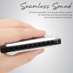 Swan Diatonic Blues Harmonica 10-Hole Standard Series (Model: SW1020) - Image 5