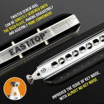 East Top Forerunner 2.0 Chromatic Harmonica (12-Hole, 48 Tones) - Image 7