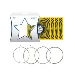 Road Dog Light Coated Electric Bass Strings (Model: KB45-105) - Image 4