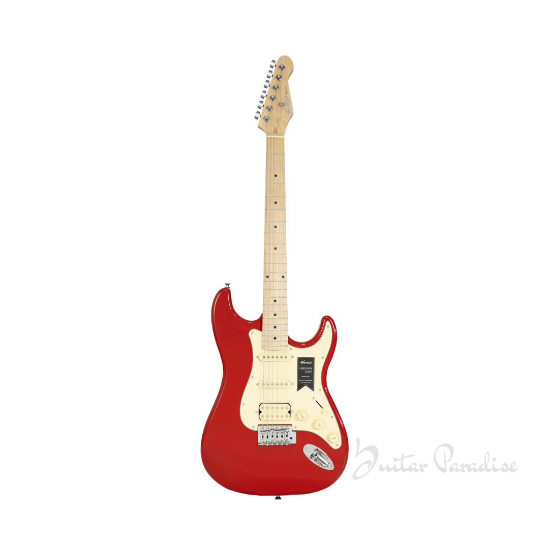 Mantic MST100H RE Electric Guitar – High-Gloss Fiesta Red Mantic MST100H RE Electric Guitar – High-Gloss Fiesta Red