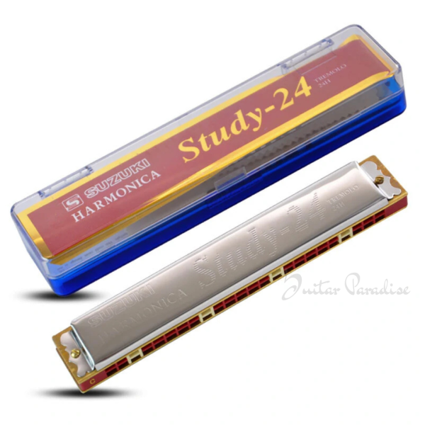 Suzuki Study-24 Tremolo Harmonica