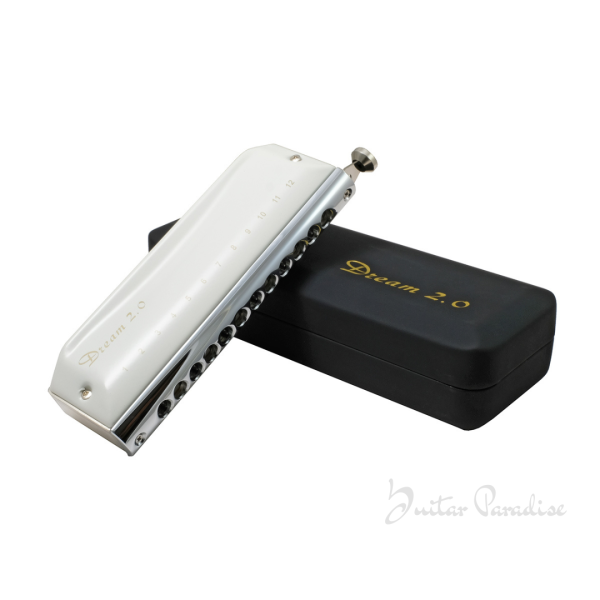 East Top DREAM 2.0 Updated Chromatic Harmonica (12-Hole, 48 Tones)