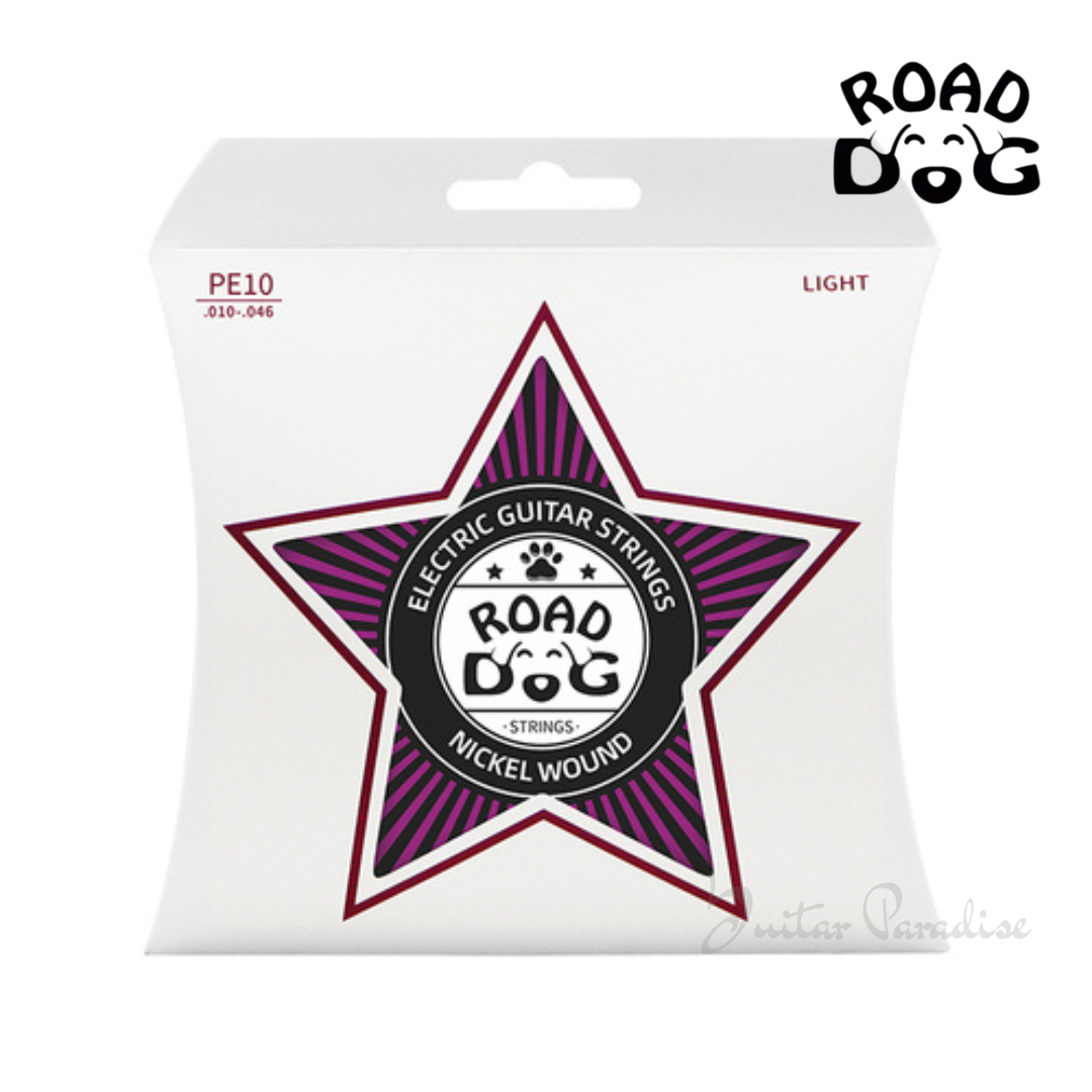Road Dog Light Coated Electric Guitar Strings (Model: PE10) Road Dog Light Coated Electric Guitar Strings (Model: PE10)