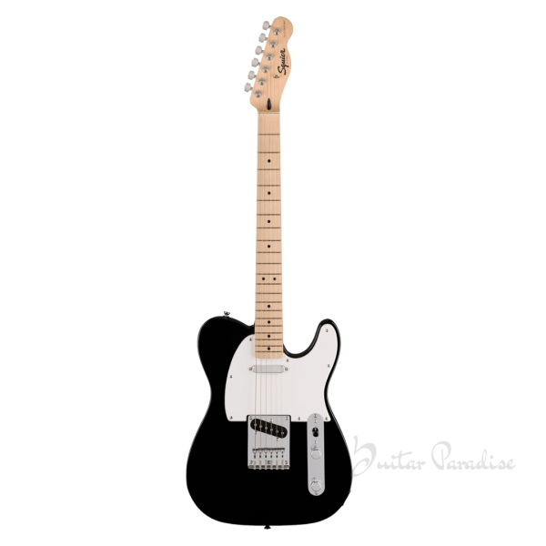 Fender Squier Sonic Telecaster – Black with Maple Fingerboard (MN WPG BLK)