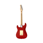 Mantic MST100H RE Electric Guitar – High-Gloss Fiesta Red - Image 2