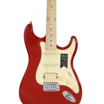 Mantic MST100H RE Electric Guitar – High-Gloss Fiesta Red - Image 6