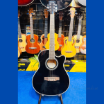 TGM TG-79C Cutaway Acoustic Guitar – High-Gloss Black