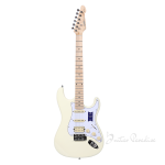 SAGA Standard HWH Electric Guitar – High-Gloss Arctic White
