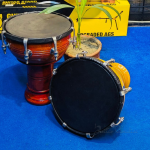 Professional Mini Wooden Darbuka Hand Drum – 8-Inch Acoustic Percussion