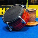 Professional Dubki Haat Baya Pro One-Sided Hand Drum – 8-Inch Traditional Percussion