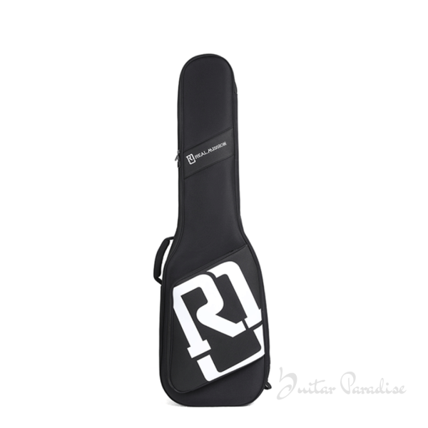 Real Mission Coolvox-B Black Premium Electric Bass Guitar Soft Case – Heavy-Duty Waterproof Shockproof Gig Bag