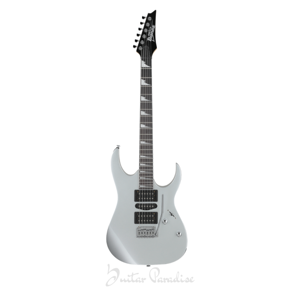 Ibanez GIO GRG170DX SV Electric Guitar – Silver Gloss HSH High-Octane Rock & Metal Guitar