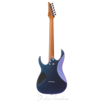 Ibanez GIO GRG121SP BMC Electric Guitar – Blue Metal Chameleon Color-Shifting HH Hardtail Rock & Metal Guitar