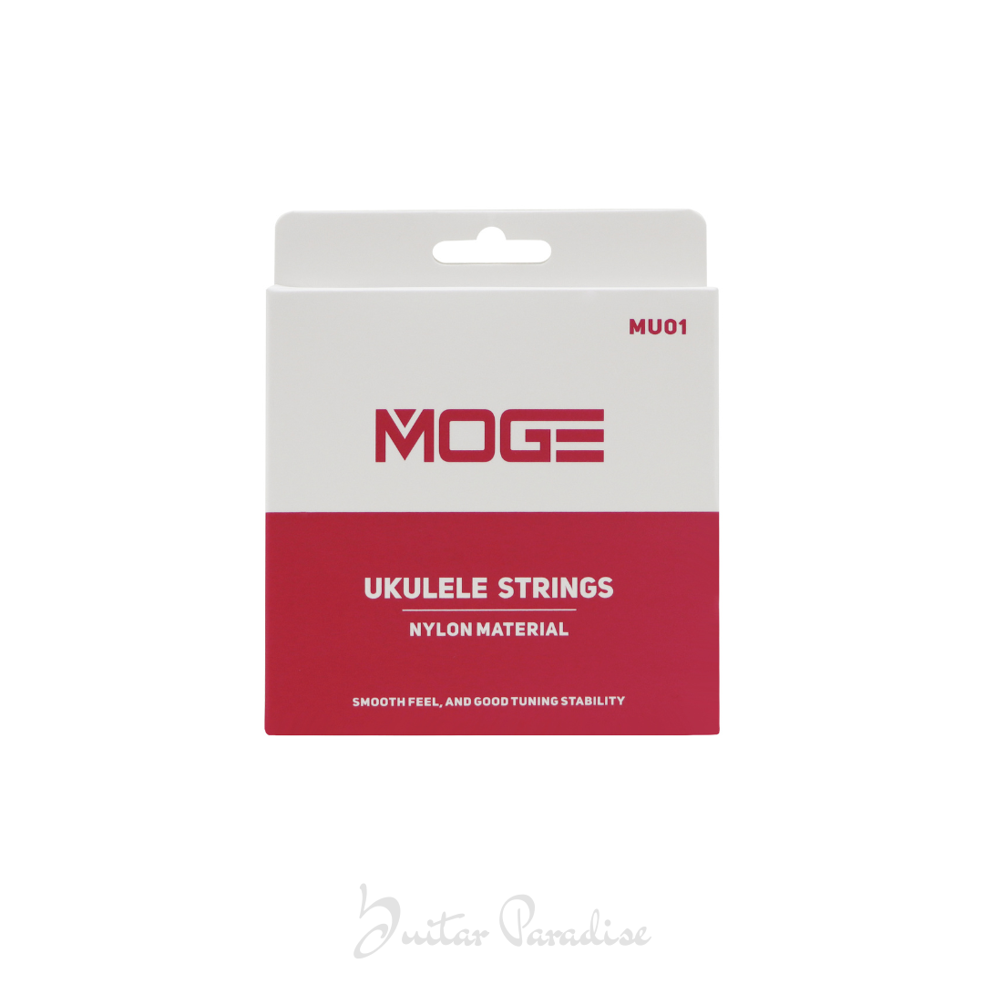 MOGE MU01 Premium Ukulele Strings – High-Grade Clear Nylon Strings for Soprano, Concert, and Tenor Ukuleles MOGE MU01 Premium Ukulele Strings – High-Grade Clear Nylon Strings for Soprano, Concert, and Tenor Ukuleles