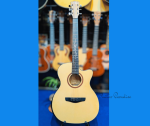 Parker LS-570 Cutaway Acoustic Guitar – Natural Spruce Top with Matching Wood Headstock