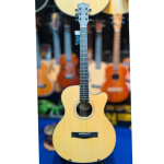 Chard 4030 Cutaway Pure Acoustic Guitar – 40-Inch All-Sapele Body