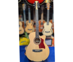 Kasper K400C-N Cutaway Pure Acoustic Guitar – 40-Inch Natural Finish