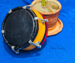 Professional Tunable Neem Wood Hatbaya / Dubki / Daf – 7 Inch Hand Percussion Drum - Image 2