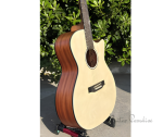 Boult BLT C40 PRO Acoustic Guitar – 40-Inch OM Cutaway Acoustic Guitar with Glossy Spruce Top and Mahogany Body - Image 3