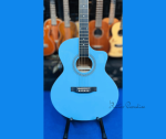 Nava 8800 Cutaway Acoustic Guitar – Matte Sky Blue Finish - Image 2