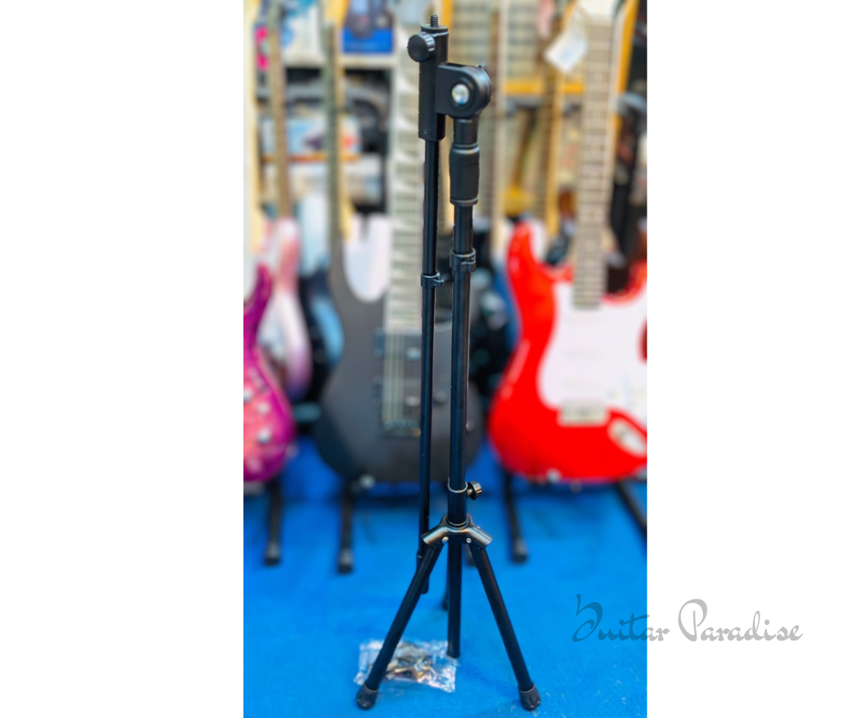 3 Professional Standard Tripod Boom Microphone Stand (OEM) – Adjustable Heavy-Duty Steel Mic Stand with Telescoping Boom Arm and Non-Slip Rubber Feet - Image 1