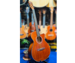 Chard 4030 Cutaway Pure Acoustic Guitar – 40-Inch All-Sapele Body (Brown) - Image 3