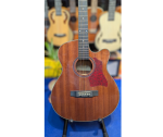 Kasper K400C-N Cutaway Pure Acoustic Guitar – 40-Inch Natural Finish (Brown) - Image 3