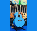 Nava 8800 Cutaway Acoustic Guitar – Matte Sky Blue Finish - Image 3