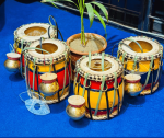 Professional Traditional Khamak – Handcrafted Neem Wood Body with Engraved Brass Pot - Image 5