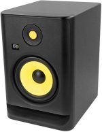KRK ROKIT 7 G4 7-Inch Powered Studio Monitor – Bi-Amped Active Nearfield Studio Reference Monitor (Black)