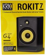 KRK ROKIT 7 G4 7-Inch Powered Studio Monitor – Bi-Amped Active Nearfield Studio Reference Monitor (Black) - Image 3