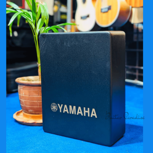 Custom-Made OEM Yamaha Mini Travel Acoustic Cajon – Compact Matte Black Handheld Box Drum