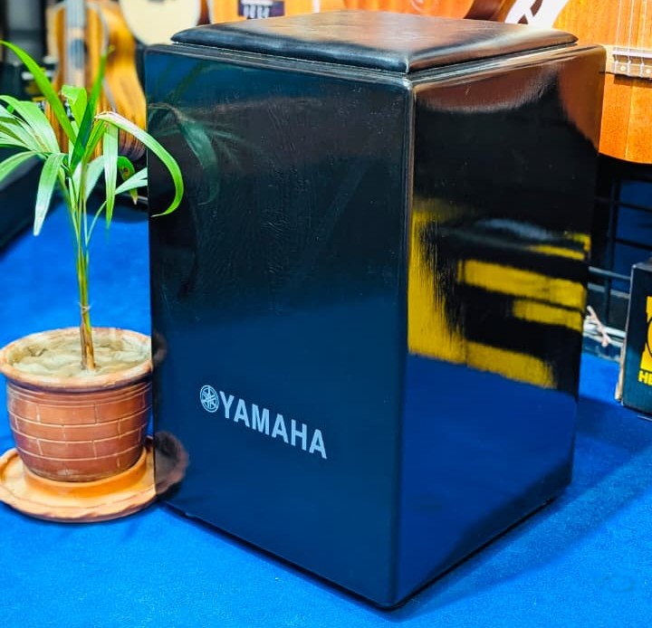 Custom-Made OEM Yamaha Wooden Acoustic Cajon with Padded Seat Cushion – Gloss Black Finish Custom-Made OEM Yamaha Wooden Acoustic Cajon with Padded Seat Cushion – Gloss Black Finish